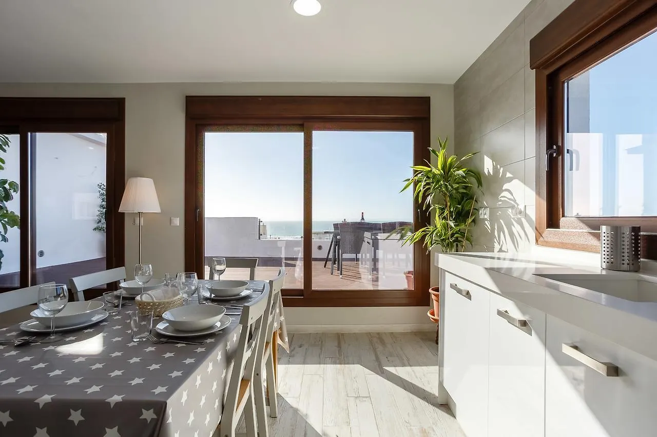 Apartment Atico Full Balcony By Cadiz4Rentals