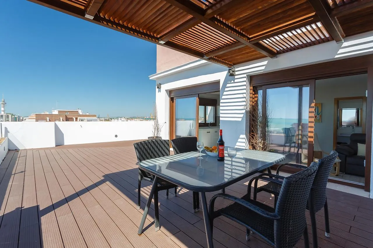 Atico Full Balcony By Cadiz4Rentals Apartment