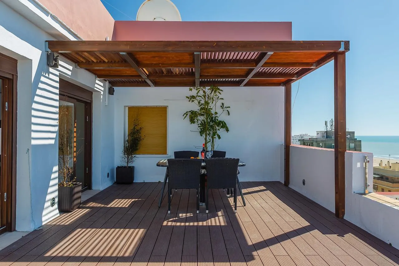 Atico Full Balcony By Cadiz4Rentals Spain