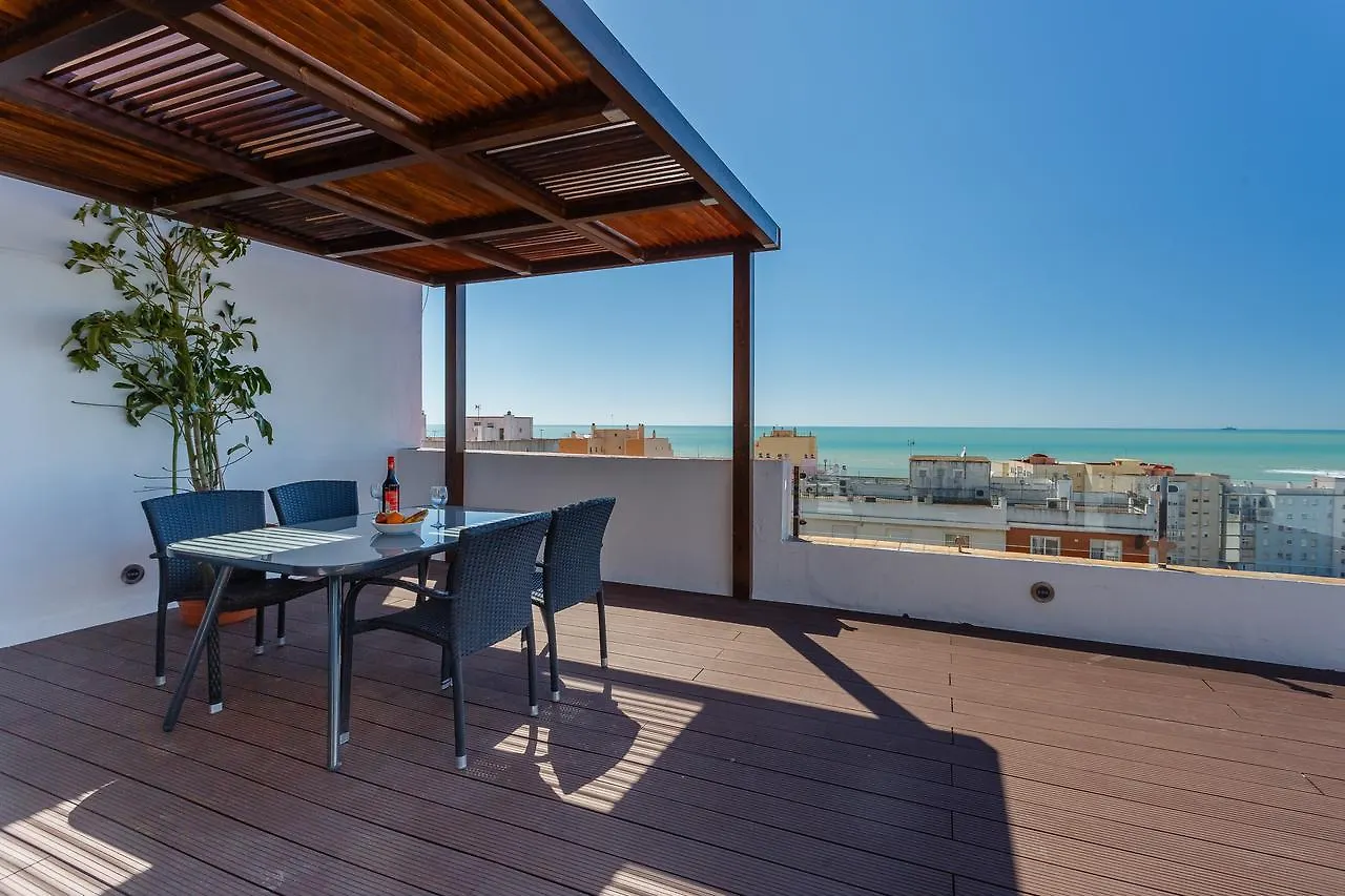 Apartment Atico Full Balcony By Cadiz4Rentals Spain